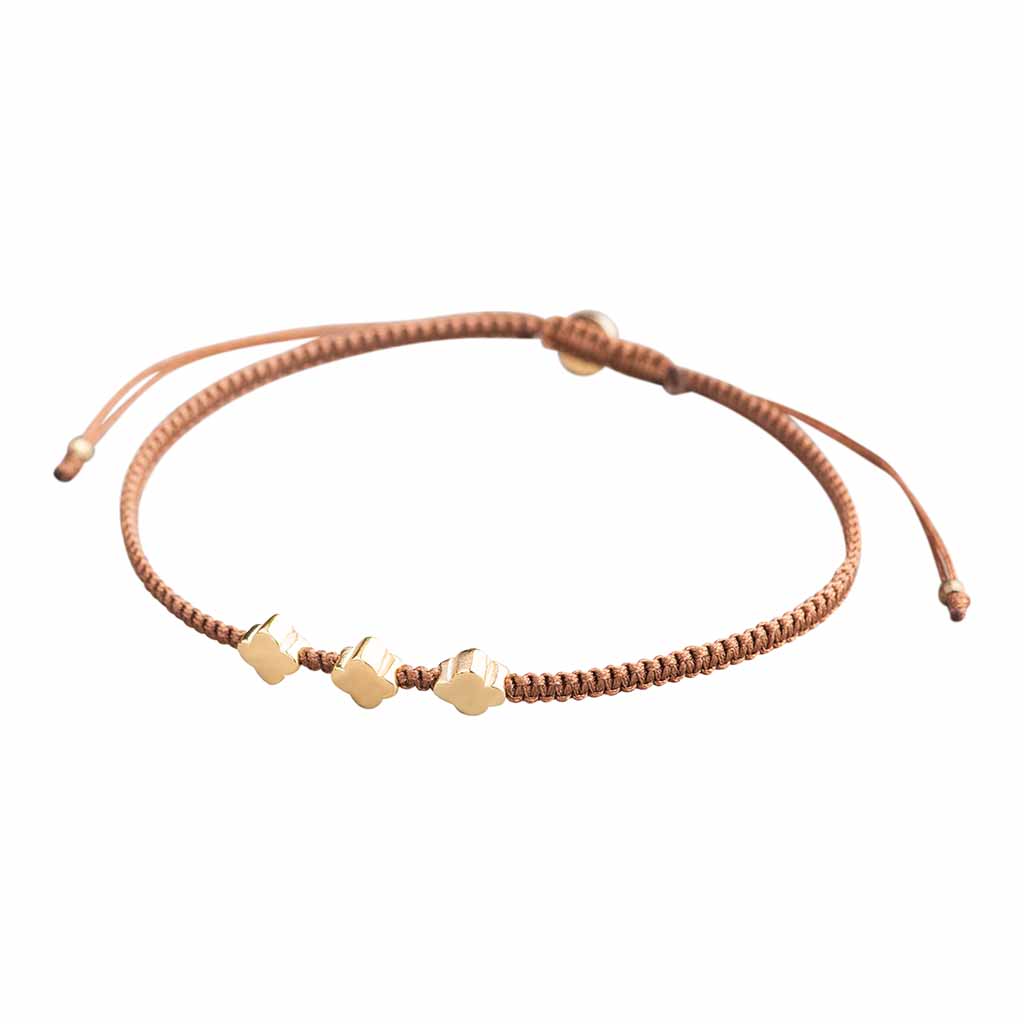 Armband Gila Braun Gold