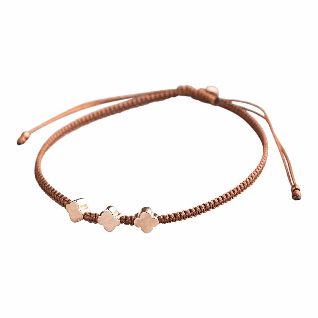 Armband Gila Braun Rosé Gold