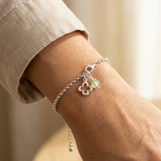Armband Fanny Silber