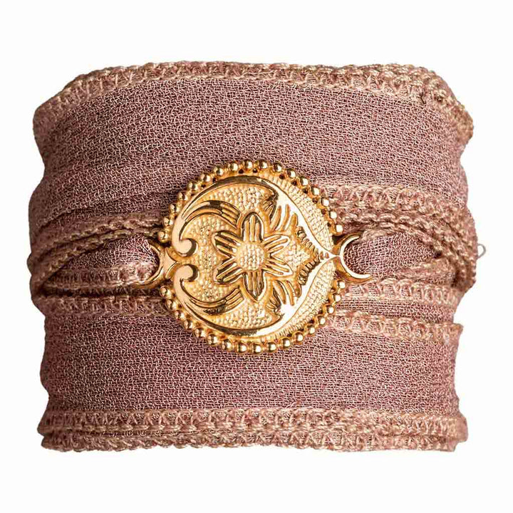 Armband Filipa Gold Braun