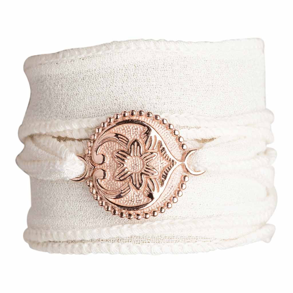 Armband Filipa Rosé Gold Crème