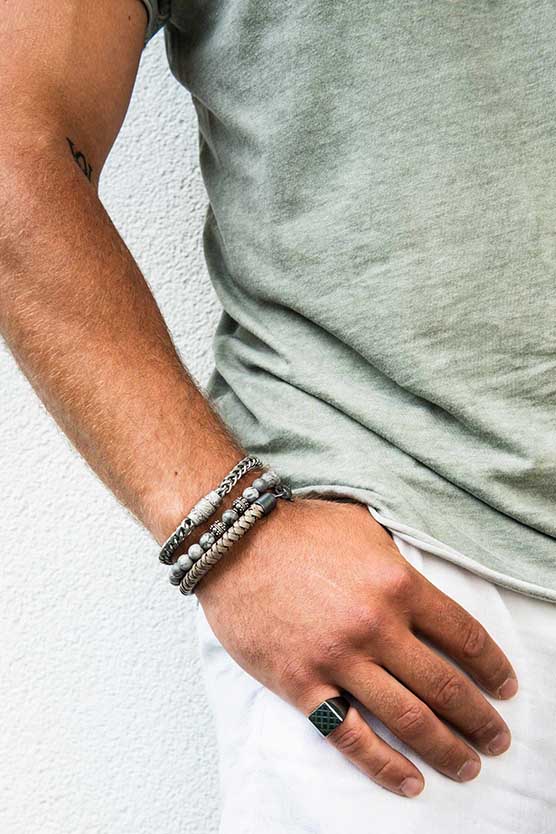 Armband Milo Edelstahl Matt