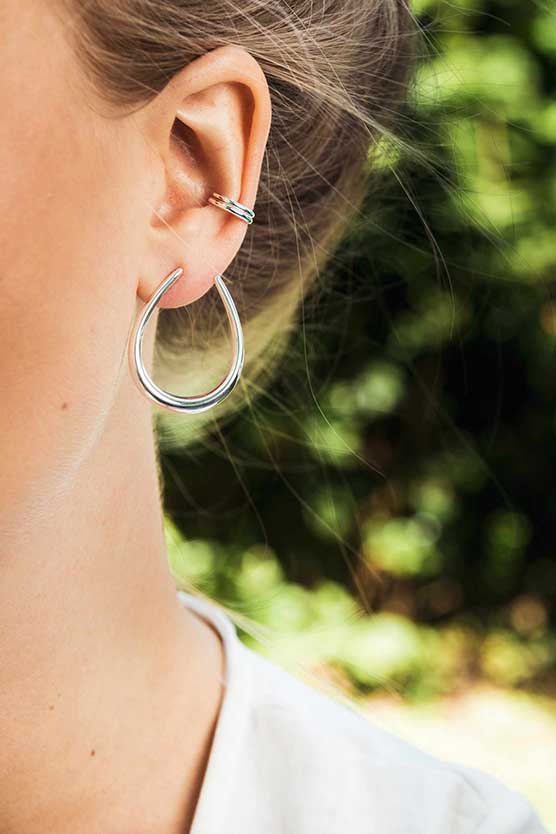 Earcuff Enie Silber