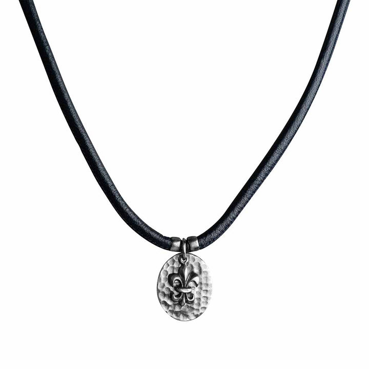 Halskette Highly Schwarz Silber