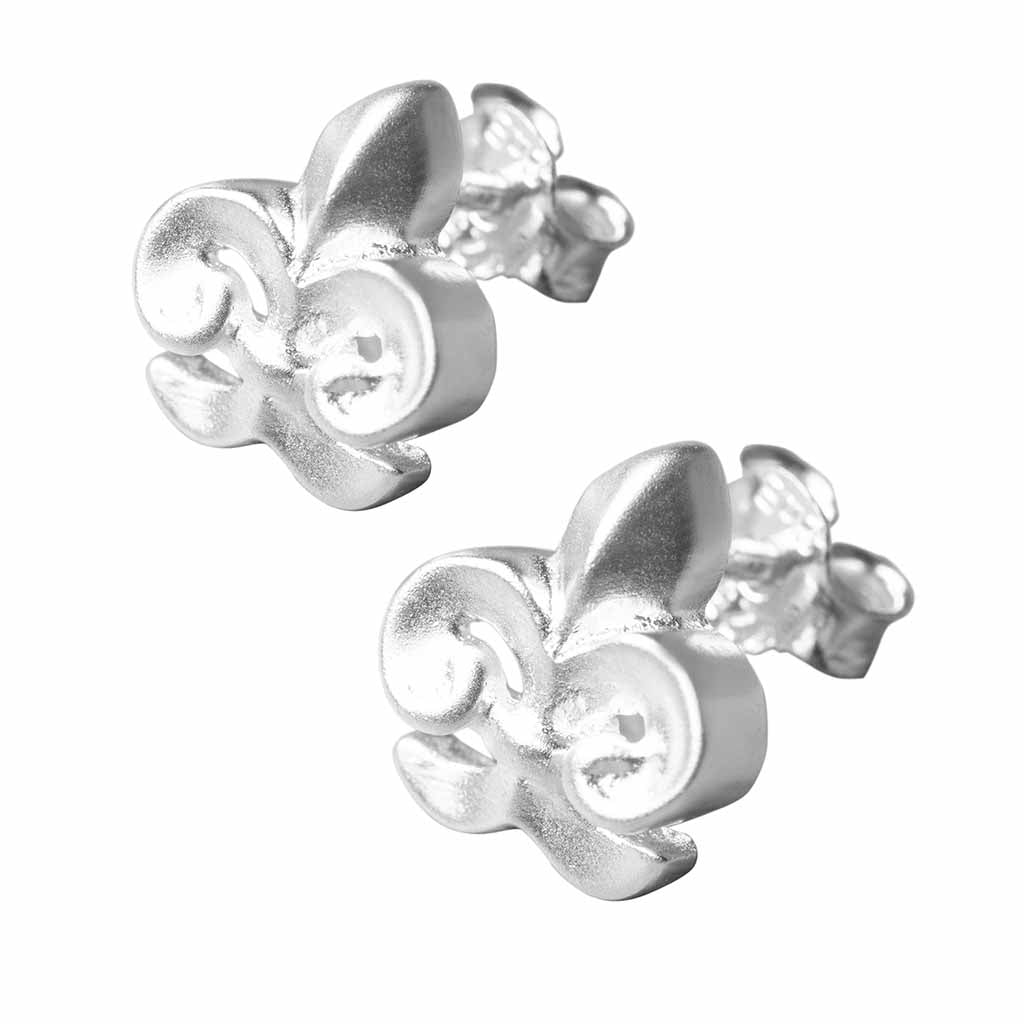 Ohrstecker Fleur Silber